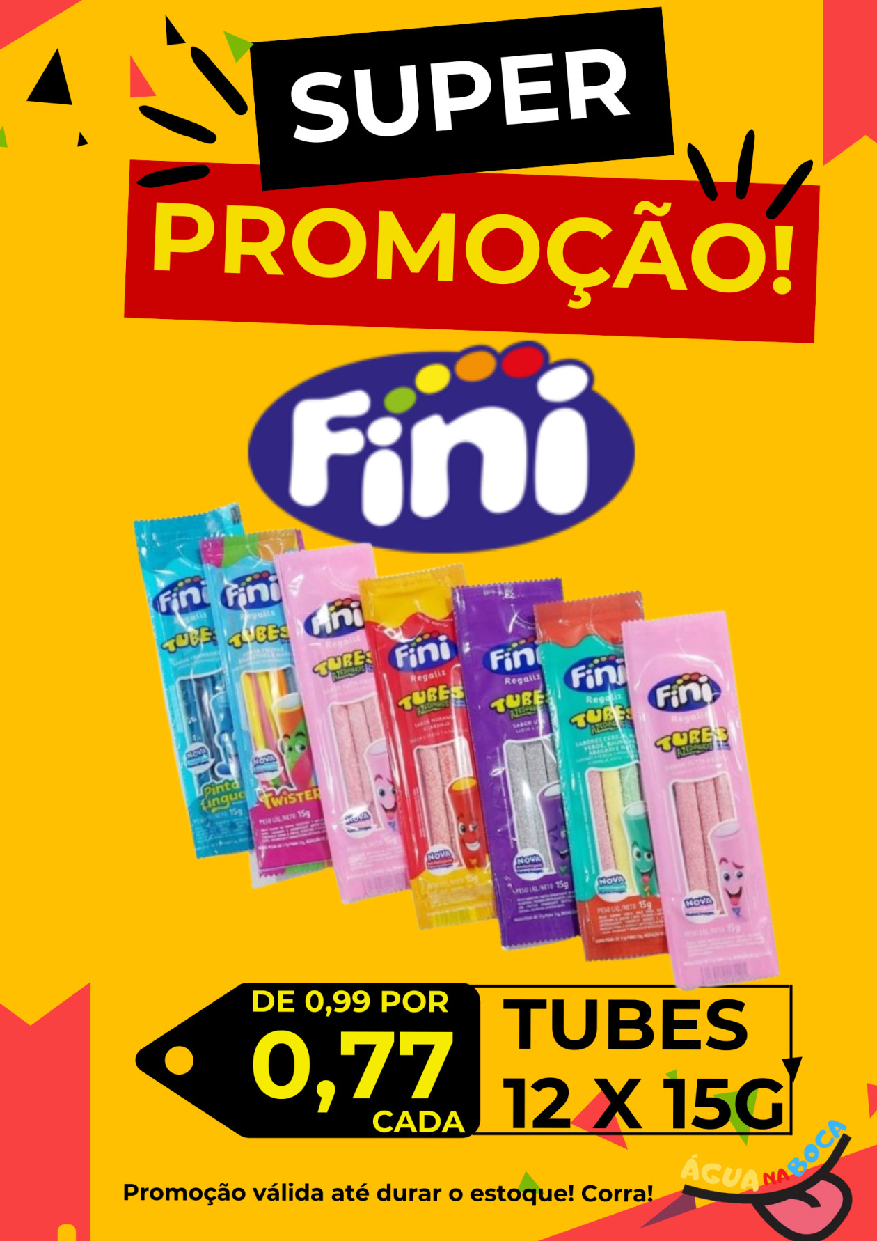 PROMOÇÃO FINI 12 X 15G